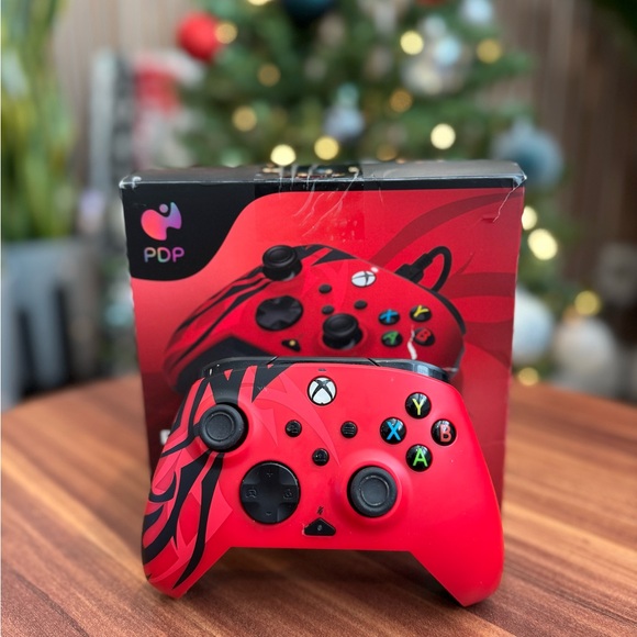 PDP Spirit Red Rematch Advanced Wired Controller Xbox - Picture 3 of 3
